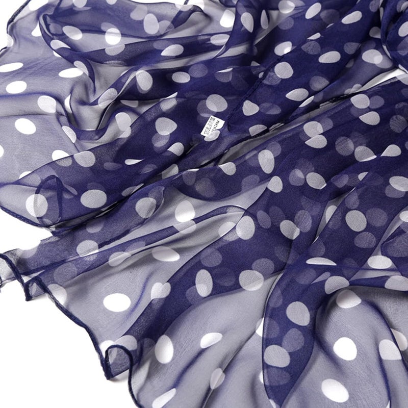 E-Clover Herebuy - Unique Women's Floral Scarves: Chiffon Flowers & Birds Printed Scarf - Image 4